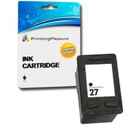Printing Pleasure - Cartuchos de Tinta Compatible con HP 27 Negro para Deskjet 3320 3325 3420 3535 3538 3550 3645 3650 3740 3744 3745 3840 3845 3848 5150 5160 5650 5652 5850 Fax 1240 Officejet 4200