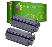 Printing Pleasure Compatible Cartucho de tóner para HP Laserjet 1000 1000W 1005 1005W 1200 1200N 1220 1300 1300N 3080 3300 3310 3320 3330 3380 Canon LBP1210 LBP558 LBP558I - Negro, Alta Capacidad
