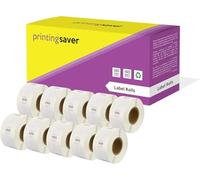 Printing Saver 10x 11353 12 x 24 mm Rollos de Etiquetas adhesivas (1000 Etiquetas por Rollo) compatibles para Dymo LabelWriter 310 320 330 4XL 400 450 Turbo/Twin Turbo/Duo & Seiko SLP Impresoras