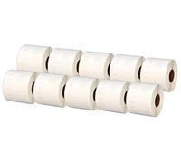 Printing Saver 10x 99014 54 x 101 mm Rollos de Etiquetas adhesivas (220 Etiquetas por Rollo) compatibles para Dymo LabelWriter 310 320 330 4XL 400 450 Turbo/Twin Turbo/Duo & Seiko SLP Impresoras