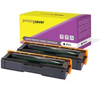 Printing Saver 2 Negro Tóners compatibles con 406094 para RICOH Aficio SP C220E C220A C220N C220S C221N C221SF C222DN C222SF C240DN C240SF