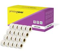 Printing Saver 20x 11353 12 x 24 mm Rollos de Etiquetas adhesivas (1000 Etiquetas por Rollo) compatibles para Dymo LabelWriter 310 320 330 4XL 400 450 Turbo/Twin Turbo/Duo & Seiko SLP Impresoras