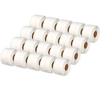 Printing Saver 20x 99012 36 x 89 mm Rollos de Etiquetas adhesivas (260 Etiquetas por Rollo) compatibles para Dymo LabelWriter 310 320 330 4XL 400 450 Turbo/Twin Turbo/Duo & Seiko SLP Impresoras
