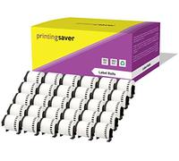 30x DK-22205 62mm x 30,48m Cintas de Etiquetas continuas compatibles para Brother P-Touch QL-1050 QL-1060N QL-1110NWB QL-1100 QL-500 QL-500BW QL-570 QL-580 QL-700 QL-710W QL-800 QL-810W QL-820NWB