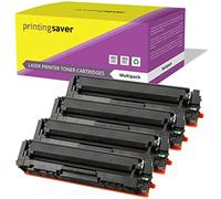 Printing Saver 4X Tóners compatibles para Canon i-SENSYS MF-631CN, MF-633CDW, MF-635CX, LBP-611CN, LBP-613CDW, imageCLASS MF-632CDW, MF-634CDW, LBP-612CDW impresoras