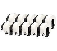 10x DK-11201 29 x 90 mm Rollos de Etiquetas de dirección (400 Etiquetas por Rollo) compatibles para Brother P-Touch QL-1110NWB QL-1100 QL-1060N QL-500 QL-570 QL-700 QL-710W QL-800 QL-810W QL-820NWB