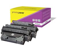 Printing Saver CF280X 80X Pack de 2 tóners compatibles para HP Laserjet Pro 400 M401A, M401D, M401DN, M401DNE, M401DW, M401N, MFP M425DN, MFP M425DW impresoras