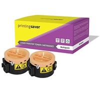 Printing Saver M1400/MX14 Negro (2) Cartuchos de Tóner para EPSON AcuLaser M1400, MX14, MX14NF