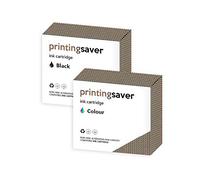 Printing Saver No. 23 XL & No. 24 XL Negro (1) Color (1) Cartuchos de Tinta compatibles para LEXMARK X3500, X3530, X3550, X4500, X4530, X4550, Z1410, Z1420, Z1450, Z4100