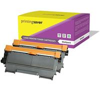 Printing Saver TN-2010 TN-2220 Pack de 2 XL tóners compatibles para Brother HL-2130 HL-2132 HL-2135 HL-2240 HL-2240 HL-2250 HL-2270 DCP-7055 7060 7065 MFC-7360 FAX-2840 W/D/DN/DW/N (5.000 Páginas)