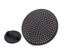 Printmaking Press Tools, Printmaking Rubbing Tool, with Stainless Steel Ball - Even Pressure, 8.5cm & 10 cm Diameter, for Linocut, Crafting, Scrapbooking(10cm)