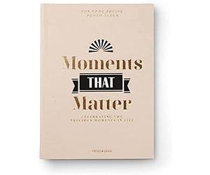 Printworks Bookshelf Album - Moments that Matter Bookshelf Álbums Photo Albums Home Interior Decoration