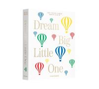 Printworks Dream Big Little One, Beige - Libro de recuerdos de bebé con funda, álbum de fotos de 64 páginas para niñas y niños, elegante recuerdo para fotos e hitos