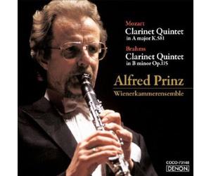 PRINZ/VIENNA CHAMBER ENSEMBLE - Mozart & Brahms: Clarinet Quintet