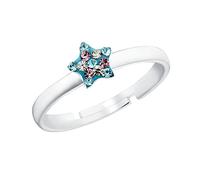 Prinzessin Lillifee anillo Plata de Ley 925 Anillos para Niñas, con Preciosa, Plata, Estrella, Viene en Caja de Regalo de Joyería, 2034004