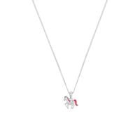 Prinzessin Lillifee collar con colgante de plata de ley 925 collar infantil para niñas, 35+3 cm, plata, caballo, viene en caja de regalo de joyería, 2018177