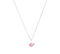 Prinzessin Lillifee Collar de plata de ley 925 para niña, joya para niños, joya parcial con gema, 35 + 3 cm, regalo para hija y nieta, viene en caja de regalo, 35+3 cm, Plata esterlina, Circonitas