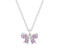 Prinzessin Lillifee - Collar para Niña en Plata 925 - Colgante de Lazo - PLI-N0024