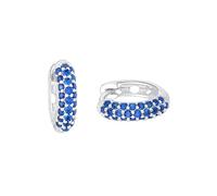Prinzessin Lillifee pendientes de aro de plata de ley 925 para niñas, con circonita, 1,2 cm, plateados, en caja de regalo, 2037072