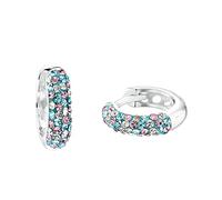 Prinzessin Lillifee pendientes de aro de plata de ley 925 para niñas, con Preciosa, 12 cm, plata, en caja de regalo, 2034001