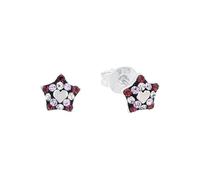 Prinzessin Lillifee Pendientes de botón en plata de ley 925 con circonitas sintéticas. Se entregan en caja de regalo de joyería