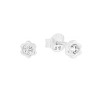 Prinzessin Lillifee Pendientes de plata de ley 925 para niñas con circonitas sintéticas, 0,4 cm, plata de enero, vienen en caja de regalo 2038730, onesize, Plata esterlina, Circonia cúbica