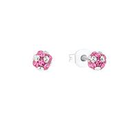 Prinzessin Lillifee pendientes de plata de ley 925 para niñas, con Preciosa, 0,4 cm, plata, en caja de regalo, 2013162