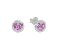Prinzessin Lillifee Pendientes Para Niños Aretes De Plata Zircón Corazón 2037919