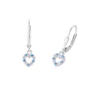 Prinzessin Lillifee Pendientes Para Niños Aretes Plata Circonita Corazón 2036434