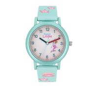 Prinzessin Lillifee Reloj de Pulsera para niñas, analógico, de Cuarzo, con Correa Textil, Resistente al Agua hasta 3 Bares, se Entrega en Caja de Regalo.