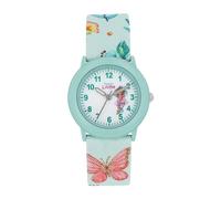 Prinzessin Lillifee Reloj de Pulsera para niñas, analógico, de Cuarzo, con Correa Textil, Resistente al Agua hasta 3 Bares, se Entrega en Caja de Regalo.