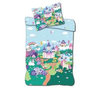 Prinzessin Ropa de Cama de Bebé Con Castillo de Cuento de Hadas 100 X 135CM