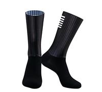 PRIOKNIKO Calcetines Antiampollas Calcetines Antideslizantes De Silicona Aero White Line Para Hombre, Calcetines Deportivos Para Correr En Bicicleta, G6, Talla Única