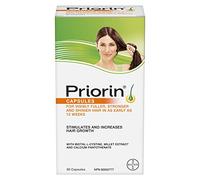 PRIORIN Hair Growth Stimulant, For Women and Men, with Biotin, Millet Extract, L-Cystine and Calcium Pantothenate, 60 Count