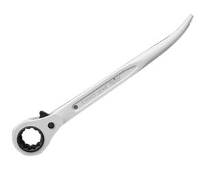 Priory 604 Corto Curvado Carraca Reversible Podger 19 x 21mm Blanco PRI604W