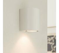 Prios aplique de exterior Tetje, blanco, redondo, 10 cm