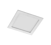 PRIOS Bombillas LED foco empotrable en plata, blanco, de techo | downlight, moderno, cct, 3000 k blanco cálido - 6000 k luz para cuarto de baño, pasillo