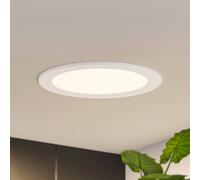 Prios lámpara empotrable LED Cadance, blanco, 22 cm, CCT, IP44