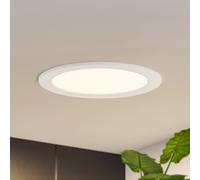 Prios lámpara empotrable LED Cadance, blanco, 22 cm, juego de 10, CCT