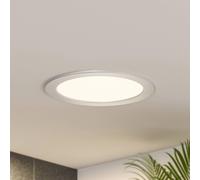 Prios lámpara empotrable LED Cadance, plata, 22cm, juego de 3, CCT