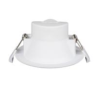 Prios lámpara empotrable LED Rida, 3 unidades, blanco, 23 cm, 30W, CCT, IP44