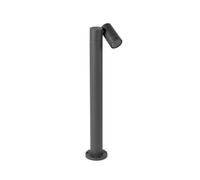 PRIOS Lámpara para exterior Tulimar (Moderno) en Negro hecho de Aluminio (1 llama, GU10) iluminación senderos baliza farola