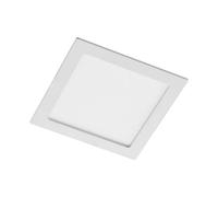 PRIOS LED Foco empotrado Helina (Moderno) en Blanco hecho de Plástico e.o. para Cuarto baño (1 llama, foco, lámpara techo pared