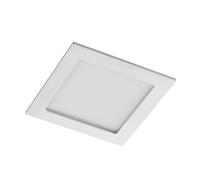 PRIOS LED Foco empotrado Helina (Moderno) en Gris hecho de Plástico e.o. para Cuarto baño (1 llama, foco, lámpara techo pared
