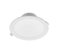 PRIOS LED Foco empotrado Rida (Moderno) en Blanco hecho de Aluminio e.o. para Cuarto baño (1 llama, foco, lámpara techo pared