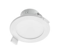 PRIOS LED Foco empotrado Rida (Moderno) en Blanco hecho de Aluminio e.o. para Cuarto baño (1 llama, foco, lámpara techo pared