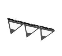 PRIOS LED Lámparas bajo armario Odia (Moderno) en Negro hecho de Acero e.o. para Salón & Comedor (3 llamas, lámparas mueble