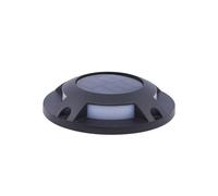 Foco LED de suelo solar Selius de Prios, antracita, IP67