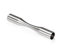 PRIOstahl Conector de varilla flexible, barra de llenado, soporte de travesaño flexible, 1 pieza de diámetro de 10 mm para varilla, barra transversal, barra redonda, tubo, barandilla para escaleras,