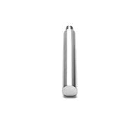 PRIOstahl Pasador de conexión para pasamanos, 1 pasador de 12 mm de diámetro, longitud: 75 mm con rosca exterior M8/para soldar para pasamanos de acero inoxidable V2A